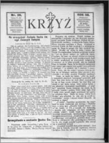 Krzyż, R. 58 (1926), nr 20