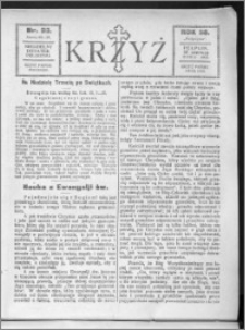 Krzyż, R. 58 (1926), nr 23