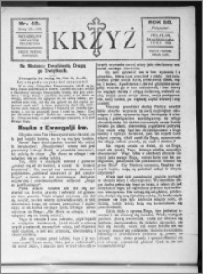 Krzyż, R. 58 (1926), nr 42