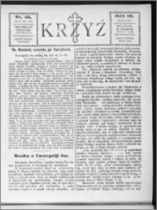 Krzyż, R. 58 (1926), nr 46