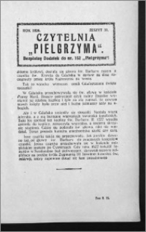 Czytelnia Pielgrzyma, R. 58 (1926), z. 31