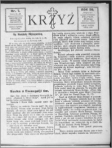 Krzyż, R. 59 (1927), nr 7