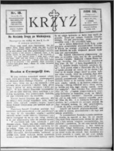 Krzyż, R. 59 (1927), nr 18