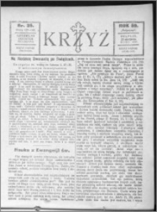 Krzyż, R. 59 (1927), nr 35