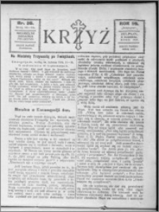 Krzyż, R. 59 (1927), nr 36