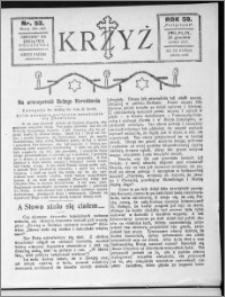 Krzyż, R. 59 (1927), nr 52