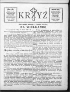 Krzyż, R. 60 (1928), nr 15