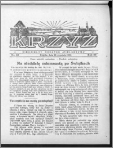 Krzyż, R. 60 (1928), nr 40