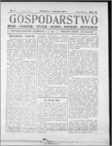 Gospodarstwo, R. 61 (1929), nr 1