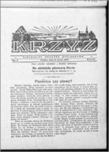 Krzyż, R. 61 (1929), nr 7