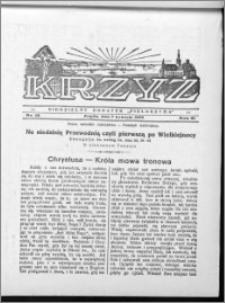 Krzyż, R. 61 (1929), nr 14