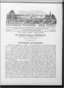 Krzyż, R. 61 (1929), nr 15