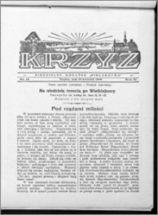 Krzyż, R. 61 (1929), nr 16