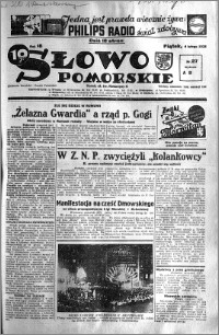Słowo Pomorskie 1938.02.04 R.18 nr 27