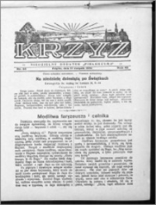 Krzyż, R. 62 (1930), nr 33