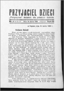Przyjaciel Dzieci, R. 62 (1930), nr 4