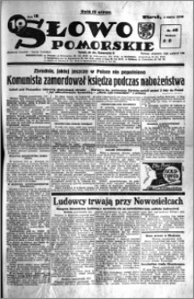 Słowo Pomorskie 1938.03.01 R.18 nr 48