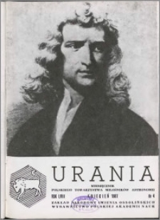 Urania 1987, R. 58 nr 4