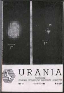 Urania 1990, R. 61 nr 12 (587)