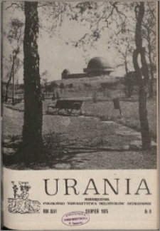 Urania 1975, R. 46 nr 8