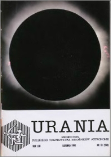 Urania 1991, R. 62 nr 11 (598)
