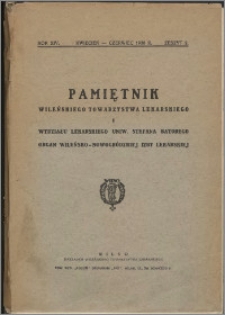 Pamiętnik Wileńskiego Towarzystwa Lekarskiego 1938, R. 14 z. 2