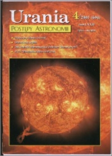 Urania - Postępy Astronomii 2001, T. 72 nr 4 (694)