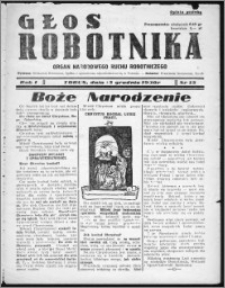 Głos Robotnika 1938, R. 1, nr 15