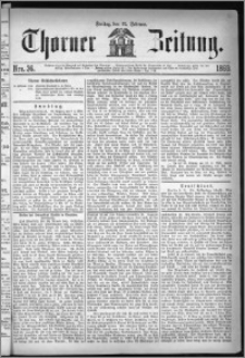 Thorner Zeitung 1869, No. 36