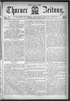 Thorner Zeitung 1869, No. 77