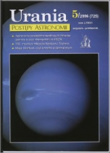 Urania - Postępy Astronomii 2006, T. 77 nr 5 (725)