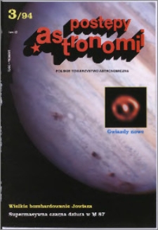 Postępy Astronomii 1994, T. 42 z. 3