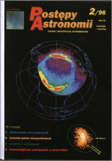 Postępy Astronomii 1996, T. 44 z. 2