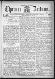 Thorner Zeitung 1869, No. 198