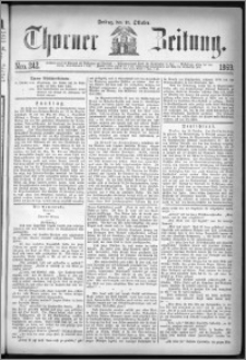 Thorner Zeitung 1869, No. 242 + Beilagenwerbung