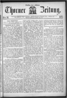 Thorner Zeitung 1870, No. 26