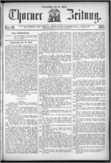 Thorner Zeitung 1870, No. 93