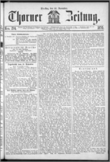 Thorner Zeitung 1870, No. 274