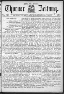 Thorner Zeitung 1870, No. 283