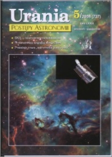 Urania - Postępy Astronomii 2008, T. 79 nr 5 (737)
