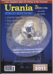 Urania - Postępy Astronomii 2011, T. 82 nr 3 (753)