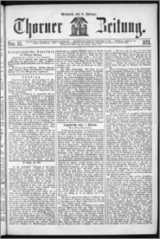 Thorner Zeitung 1871, Nro. 33