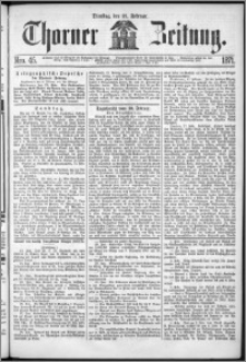 Thorner Zeitung 1871, Nro. 45