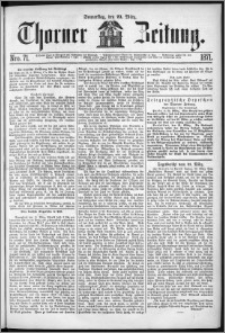 Thorner Zeitung 1871, Nro. 71