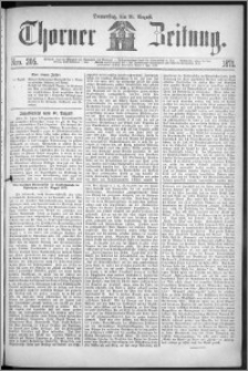 Thorner Zeitung 1871, Nro. 205