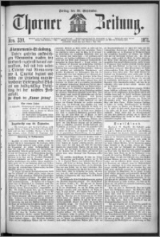 Thorner Zeitung 1871, Nro. 230