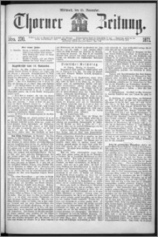 Thorner Zeitung 1871, Nro. 270