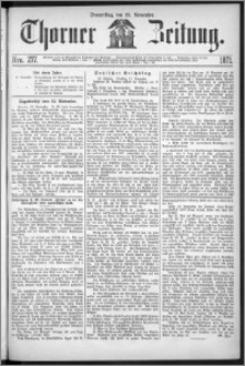 Thorner Zeitung 1871, Nro. 277