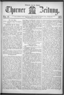 Thorner Zeitung 1872, Nro. 19