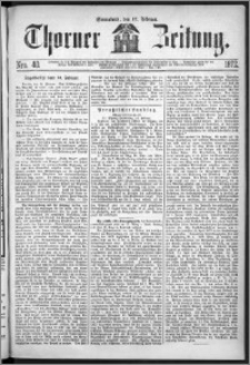 Thorner Zeitung 1872, Nro. 40